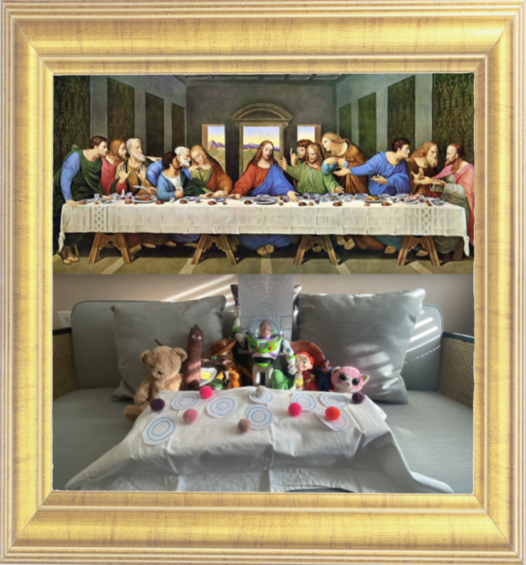 he Last Supper by Leonardo da Vinci 1495-98 (Year 2)