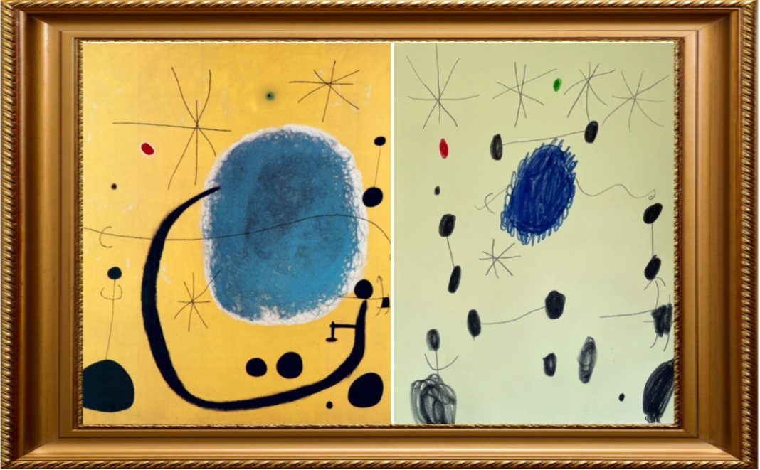 The Gold Azure by Joan Miro (Reception)